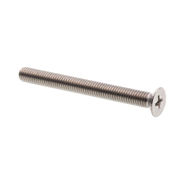Prime-Line Machine Screw, Metric, Flat Head, Phillip Drive M5-0.8 X 50MM A2-70 Stainless Steel 10PK 9121407 - main